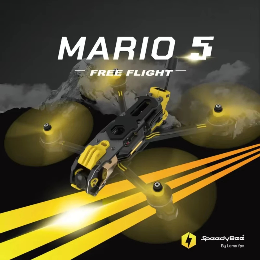Drone Kit Racing - Kit de Quadro Speedybee Mario 5